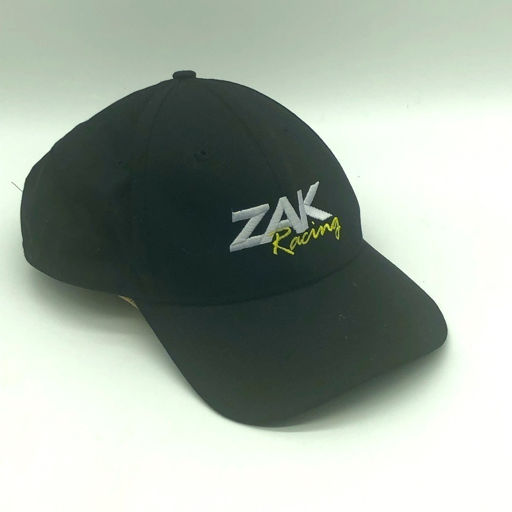 Zak Racing Hat Nascar New Era 9Forty Strapback Black
